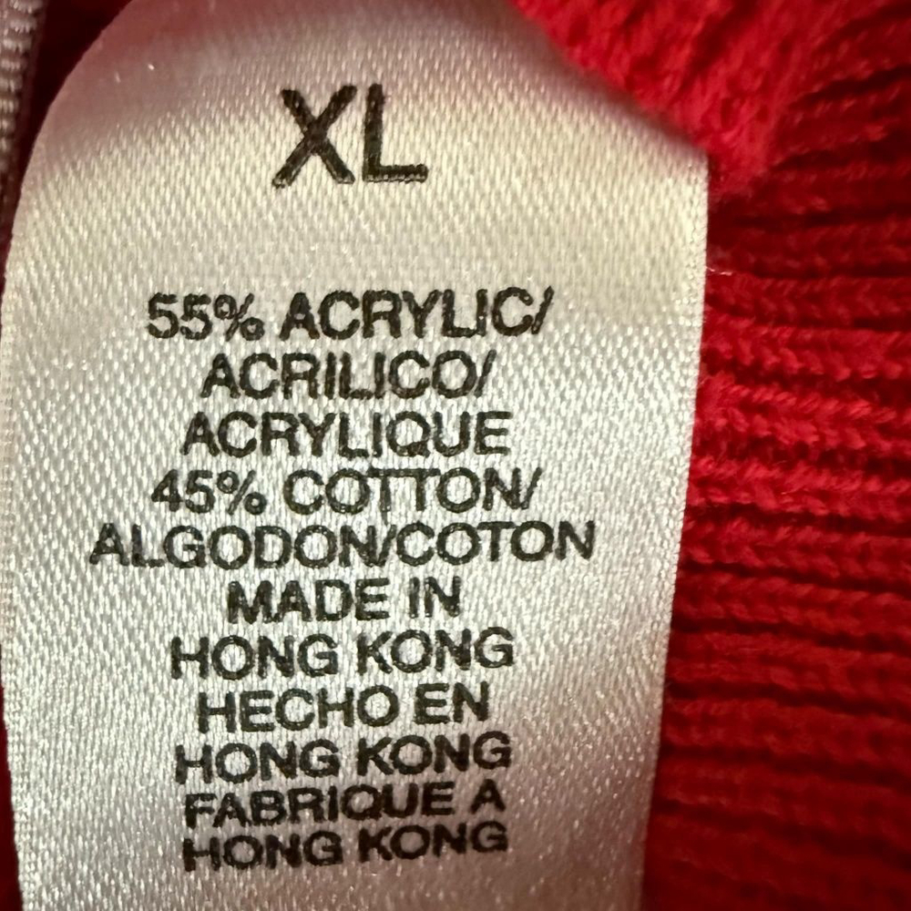 Women's Villager Red Short Sleeve Top Size XL - Picture 5 of 7